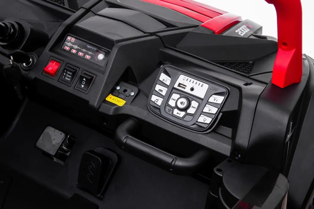 Masinuta electrica Lean Cars Strong A032 (Red) - 5