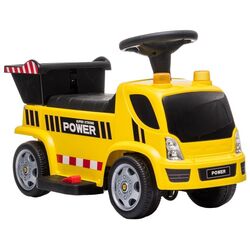 Masinuta electrica Lean Cars Tipper Truck (Yellow)