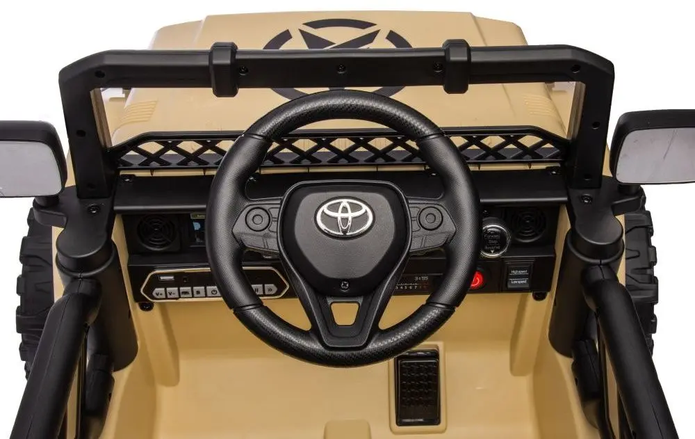 Masinuta electrica Lean Cars Toyota FJ JJ2099 4x4 (Khaki) - 8