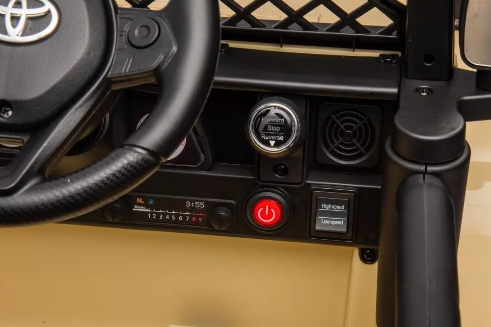 Masinuta electrica Lean Cars Toyota FJ JJ2099 4x4 (Khaki) - 9