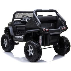 Электромобиль Lean Cars Unimog Mercedes 3967 (Black) Thumb