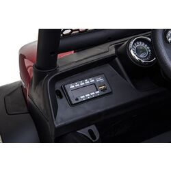 Электромобиль Lean Cars Unimog Mercedes 3967 (Black) Thumb