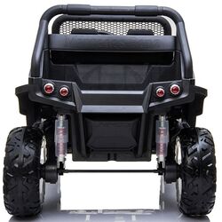 Электромобиль Lean Cars Unimog Mercedes 3967 (Black) Thumb