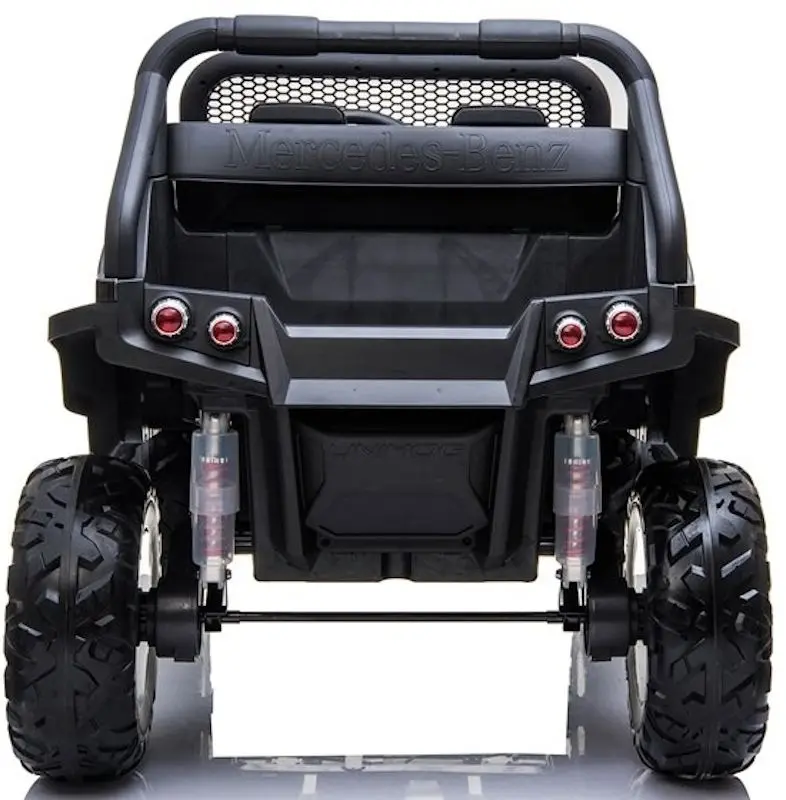 Электромобиль Lean Cars Unimog Mercedes 3967 (Black) - 3