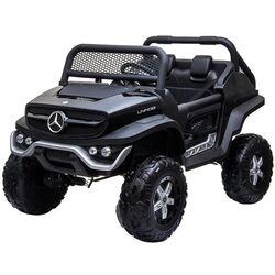 Электромобиль Lean Cars Unimog Mercedes 3967 (Black)