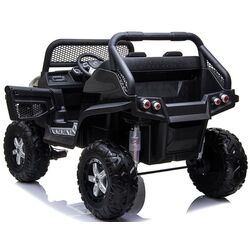 Электромобиль Lean Cars Unimog Mercedes 3967 (Black) Thumb