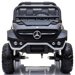 Электромобиль Lean Cars Unimog Mercedes 3967 (Black) Thumb