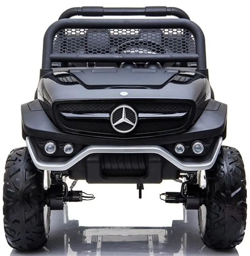 Электромобиль Lean Cars Unimog Mercedes 3967 (Black) - 9
