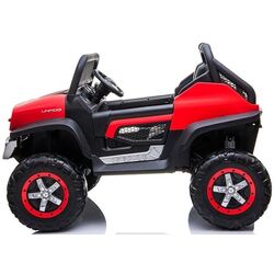 Masinuta electrica Lean Cars Unimog Mercedes 3968 (Red/Black) Thumb