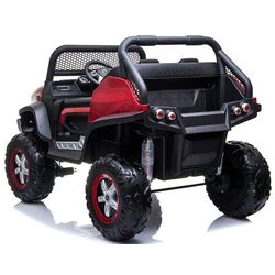 Masinuta electrica Lean Cars Unimog Mercedes 3968 (Red/Black) Thumb