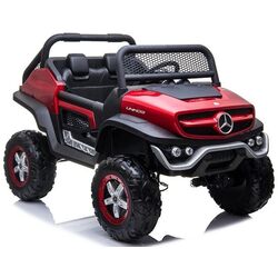 Masinuta electrica Lean Cars Unimog Mercedes 3968 (Red/Black) Thumb