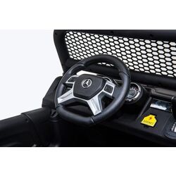 Masinuta electrica Lean Cars Unimog Mercedes 3968 (Red/Black) Thumb