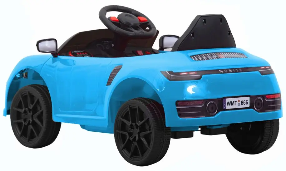 Mașinuță electrică Lean Cars WMT-666 15135 (Blue) - 4