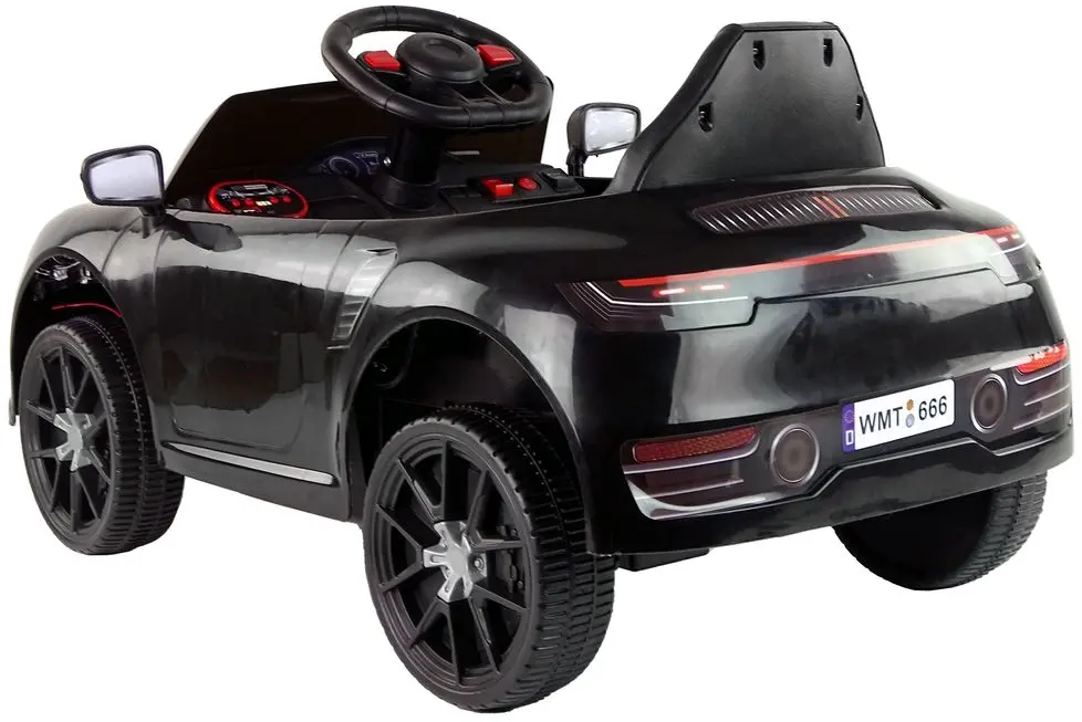Электромобиль Lean Cars WMT-666 (Black) - 2