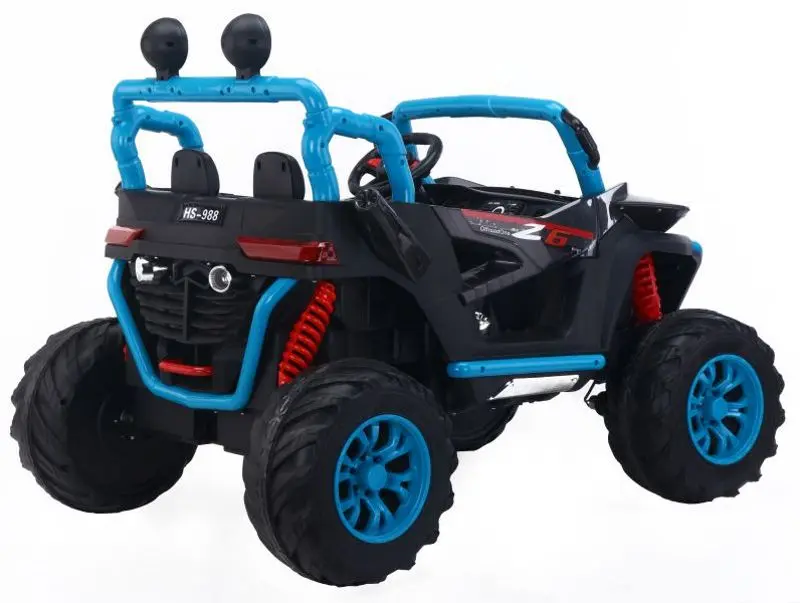 Masinuta electrica Lean Cars XJL-988 (Light Blue/Grey) - 6