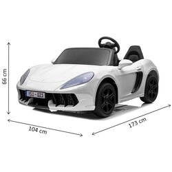 Masinuta electrica Lean Cars YSA021A (White) Thumb