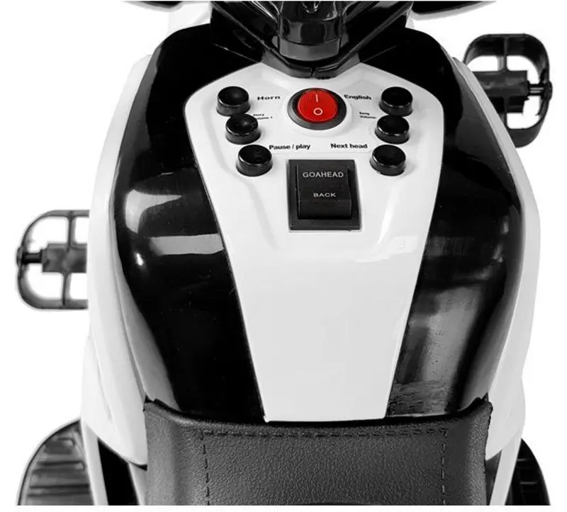 Motocicleta electrica 2in1 Lean Cars HL-108 (White) - 6