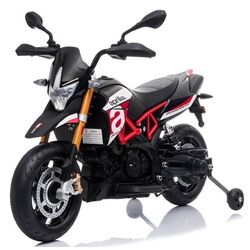 Электромотоцикл Lean Cars Aprilia A007 (Black/Red) Thumb