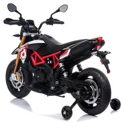 Электромотоцикл Lean Cars Aprilia A007 (Black/Red) Thumb
