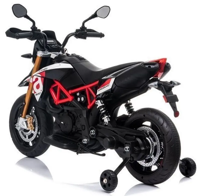 Электромотоцикл Lean Cars Aprilia A007 (Black/Red) - 4