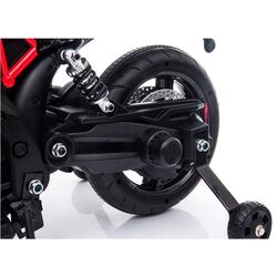 Электромотоцикл Lean Cars Aprilia A007 (Black/Red) Thumb