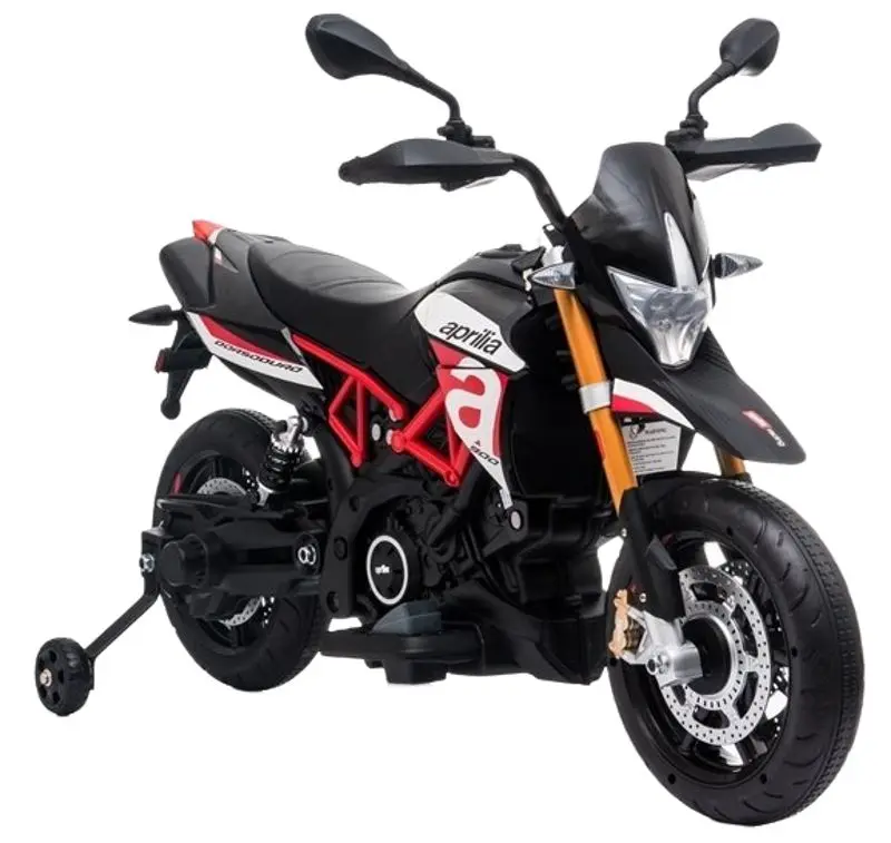 Электромотоцикл Lean Cars Aprilia A007 (Black/Red)