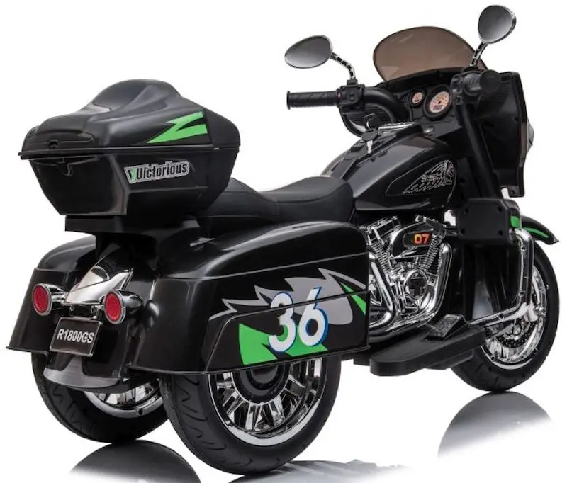 Motocicleta electrica Lean Cars Goldwing NEL-R1800GS (Black) - 2