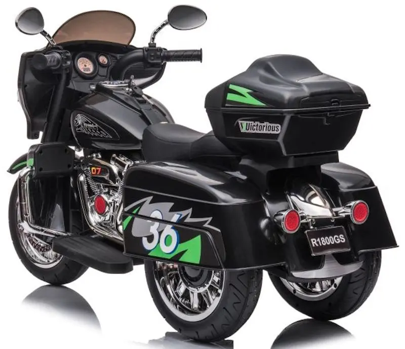 Motocicleta electrica Lean Cars Goldwing NEL-R1800GS (Black) - 3