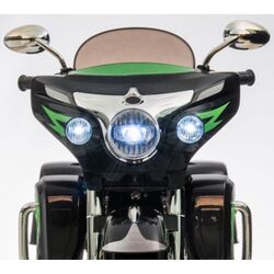 Motocicleta electrica Lean Cars Goldwing NEL-R1800GS (Black) Thumb