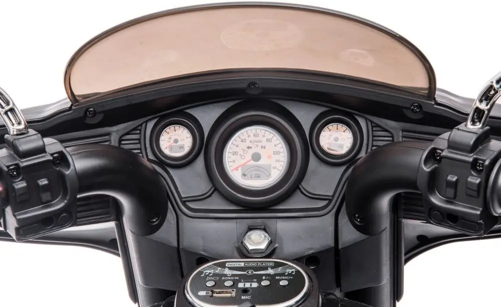 Motocicleta electrica Lean Cars Goldwing NEL-R1800GS (Black) - 8