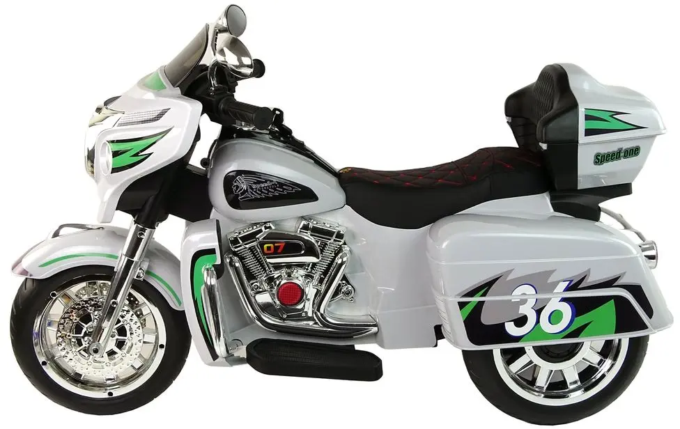 Электромотоцикл Lean Cars Goldwing NEL-R1800GS (Grey) - 2