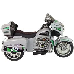 Электромотоцикл Lean Cars Goldwing NEL-R1800GS (Grey) Thumb