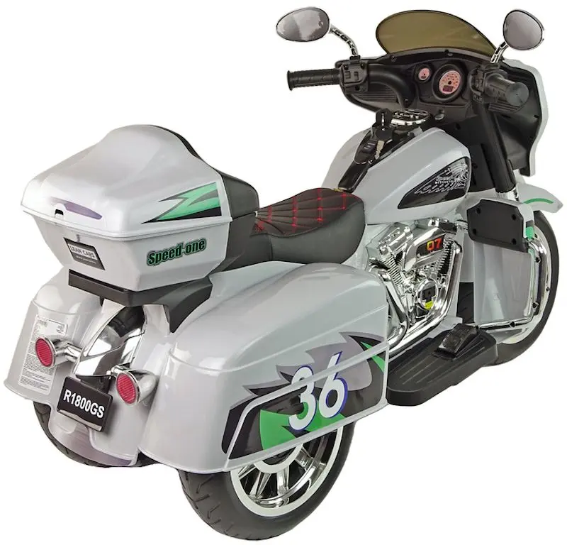 Электромотоцикл Lean Cars Goldwing NEL-R1800GS (Grey) - 4