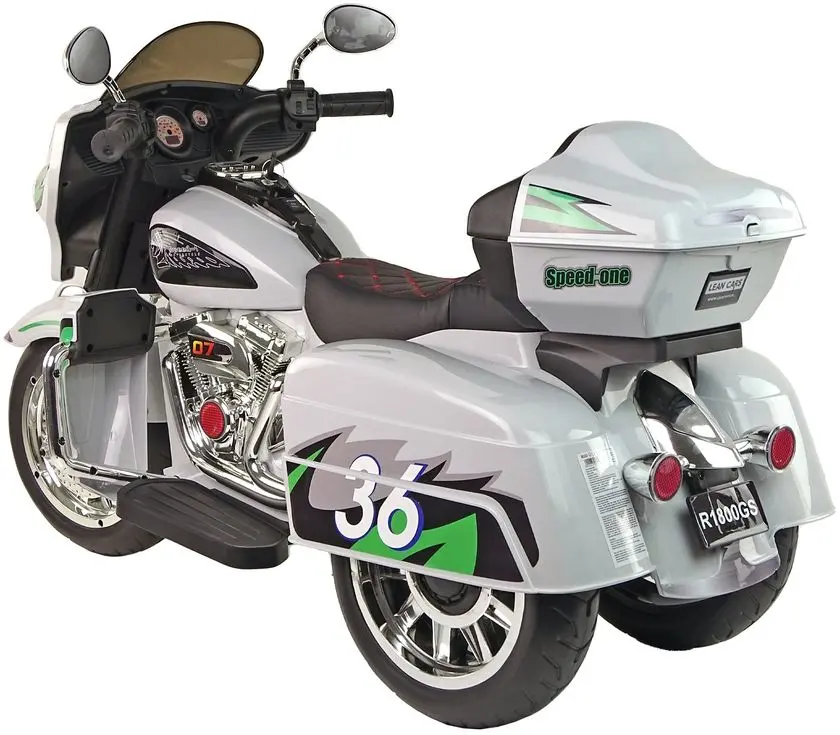 Электромотоцикл Lean Cars Goldwing NEL-R1800GS (Grey) - 5