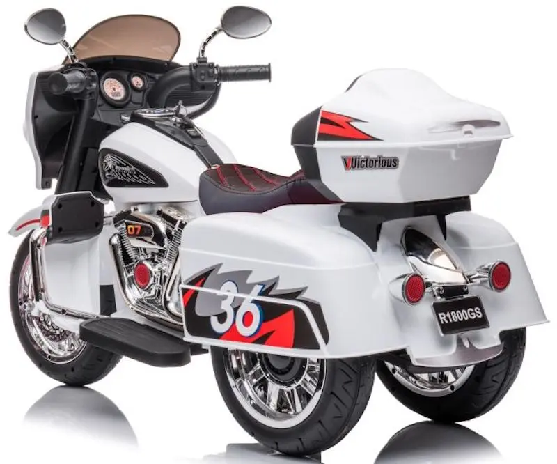 Motocicleta electrica Lean Cars Goldwing NEL-R1800GS (White) - 5