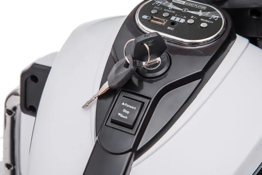 Motocicleta electrica Lean Cars Goldwing NEL-R1800GS (White) - 9