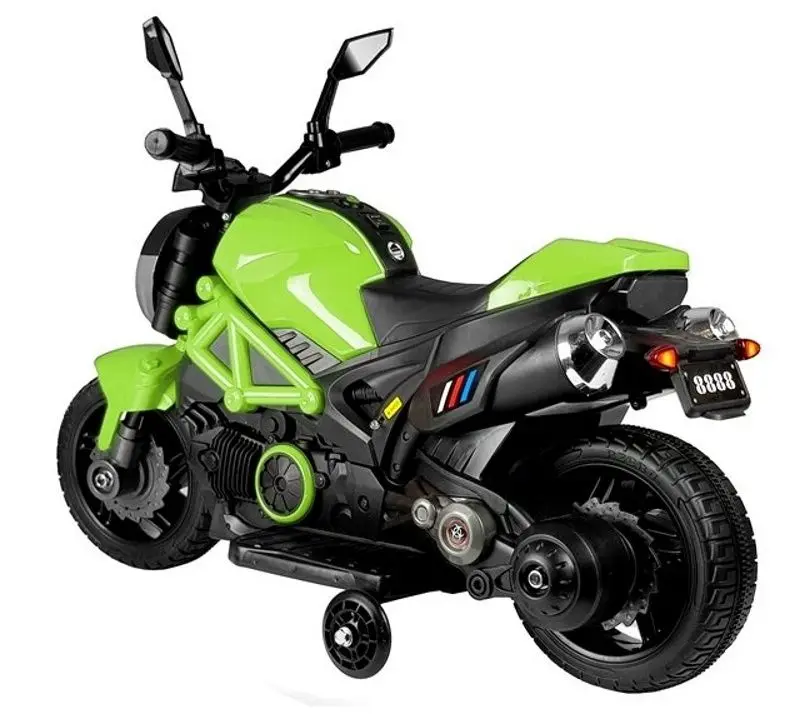 Электромотоцикл Lean Cars GTM1188 (Green/Black) - 3