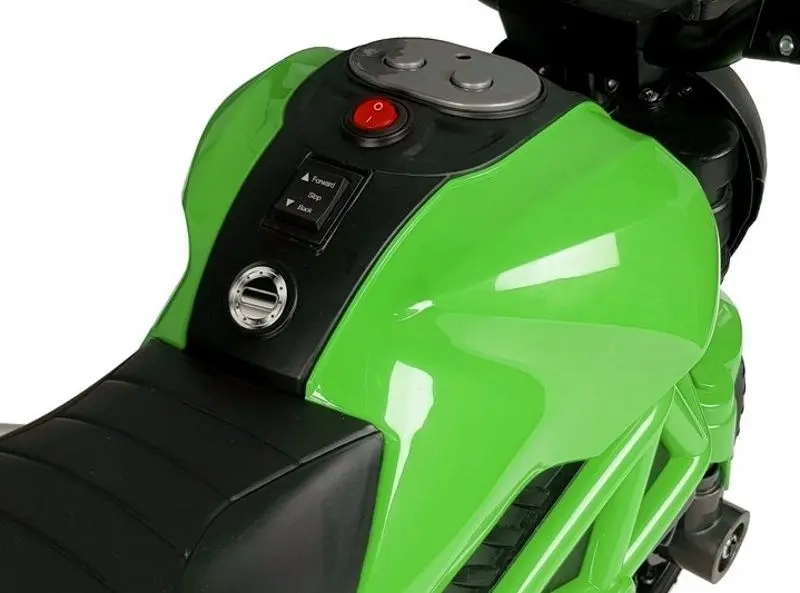 Электромотоцикл Lean Cars GTM1188 (Green/Black) - 6