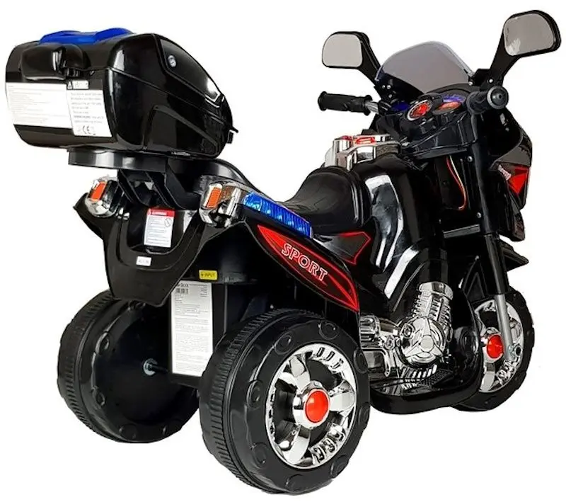 Motocicleta electrica Lean Cars HC8051 (Black) - 4