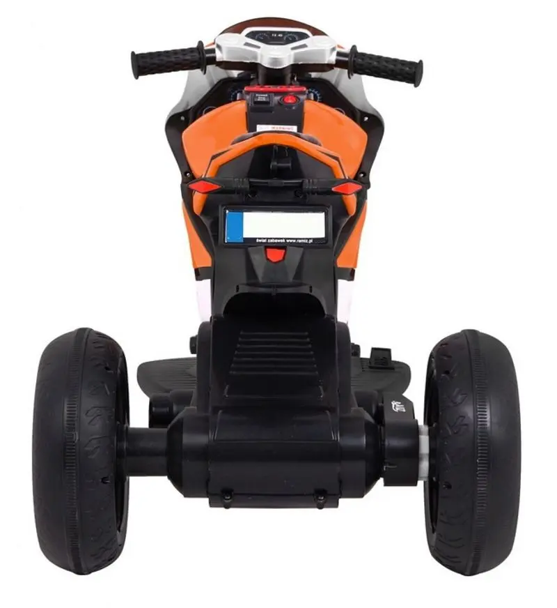 Motocicleta electrica Lean Cars HT-5188 (Orange/White) - 2