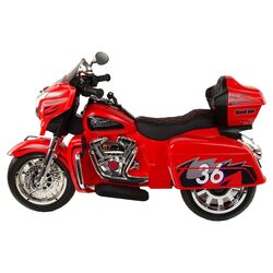 Motocicleta electrica Lean Cars NEL-R1800GS (Red) Thumb