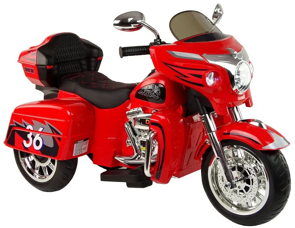 Motocicleta electrica Lean Cars NEL-R1800GS (Red)