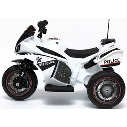 Motocicleta electrica Lean Cars Police GTM5588 (White/Black) Thumb
