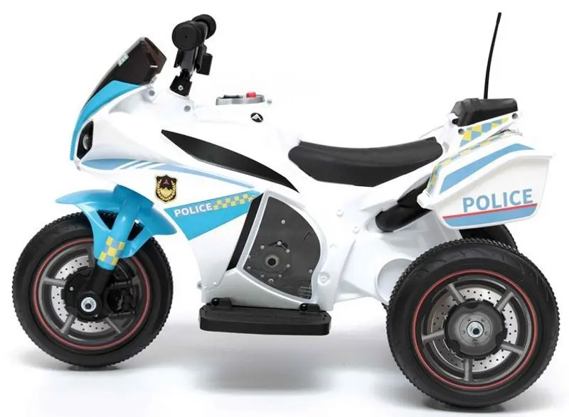 Motocicleta electrica Lean Cars Police GTM5588 (White/Blue) - 7