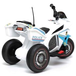 Motocicleta electrica Lean Cars Police GTM5588 (White/Blue) Thumb