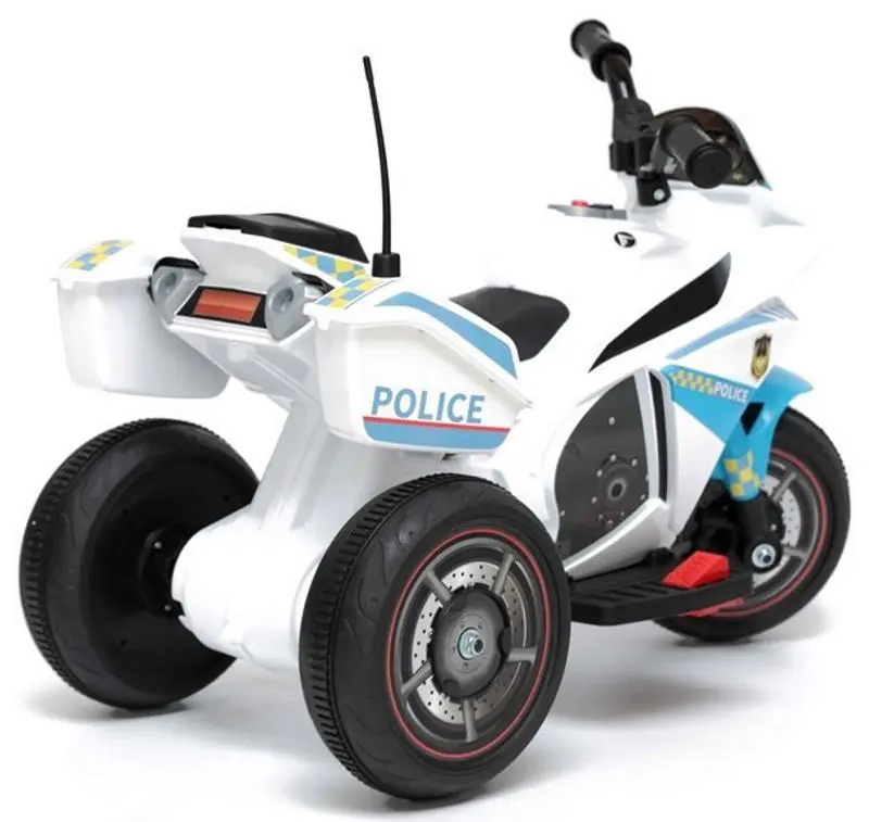 Motocicleta electrica Lean Cars Police GTM5588 (White/Blue) - 6