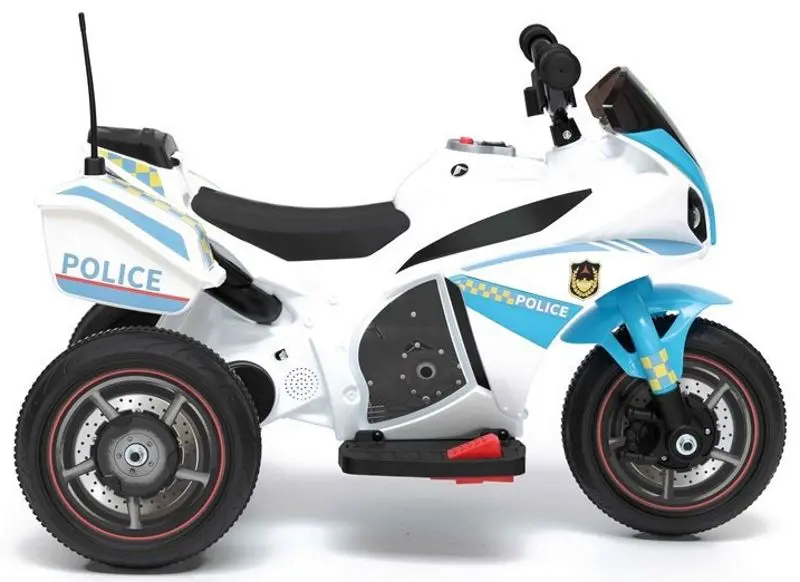 Motocicleta electrica Lean Cars Police GTM5588 (White/Blue) - 5