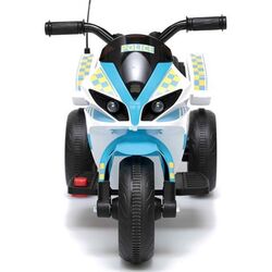 Motocicleta electrica Lean Cars Police GTM5588 (White/Blue) Thumb
