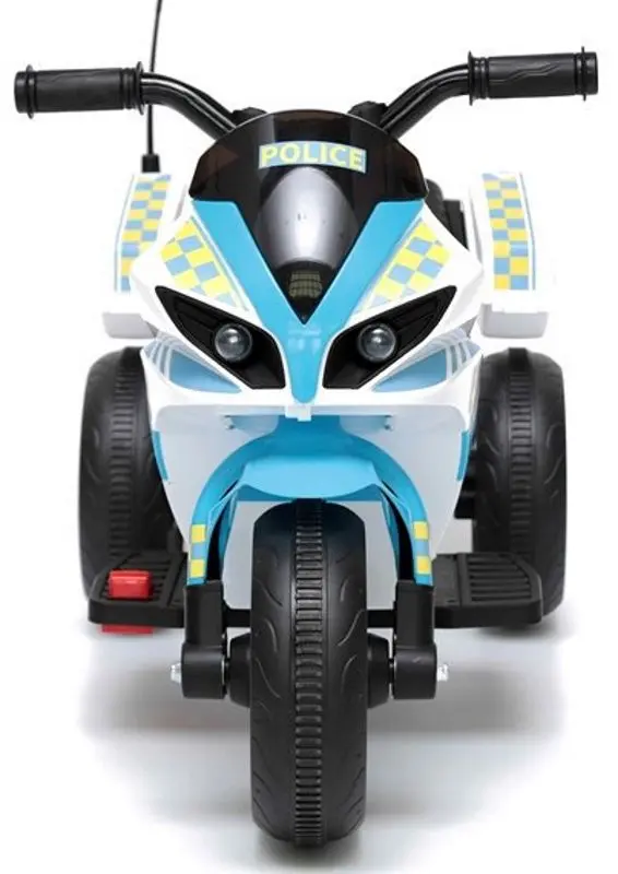 Motocicleta electrica Lean Cars Police GTM5588 (White/Blue) - 4