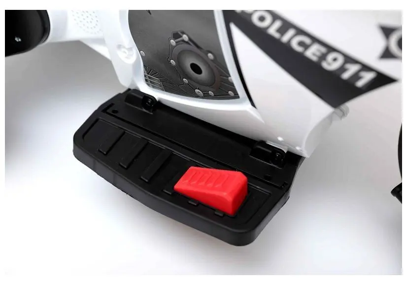 Motocicleta electrica Lean Cars Police GTM5588 (White/Blue) - 3